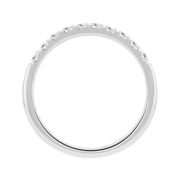 Churumbela de Diamantes en Oro Blanco 14K (.35Q)