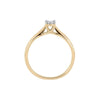 Solitario Con 0.06q De Diamante En Oro Amarillo De 14k