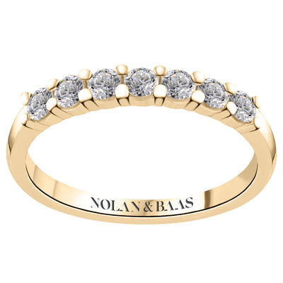 Churumbela de Diamantes Lab Grown en Oro de 14K Con 0.35Q