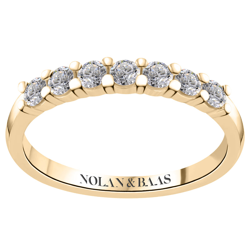 Churumbela de Diamantes Lab Grown en Oro de 14K Con 0.35Q